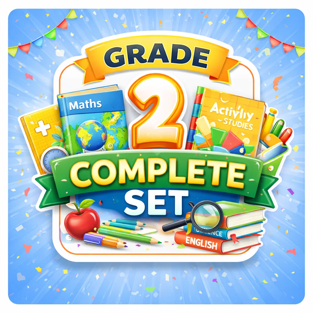 Grade 2 – Complete Book Set With Notebook & Essentials